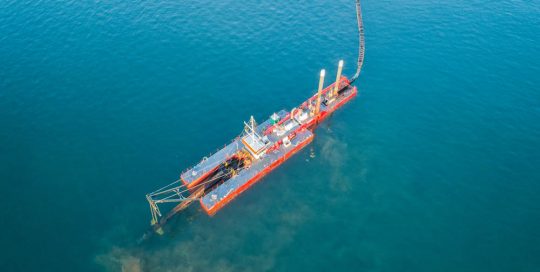 Ocean dredger