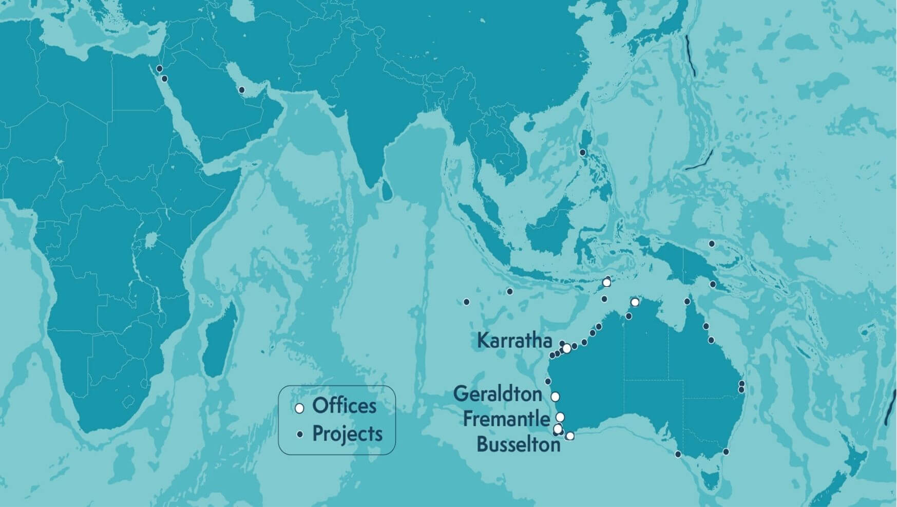 Office Projects Map